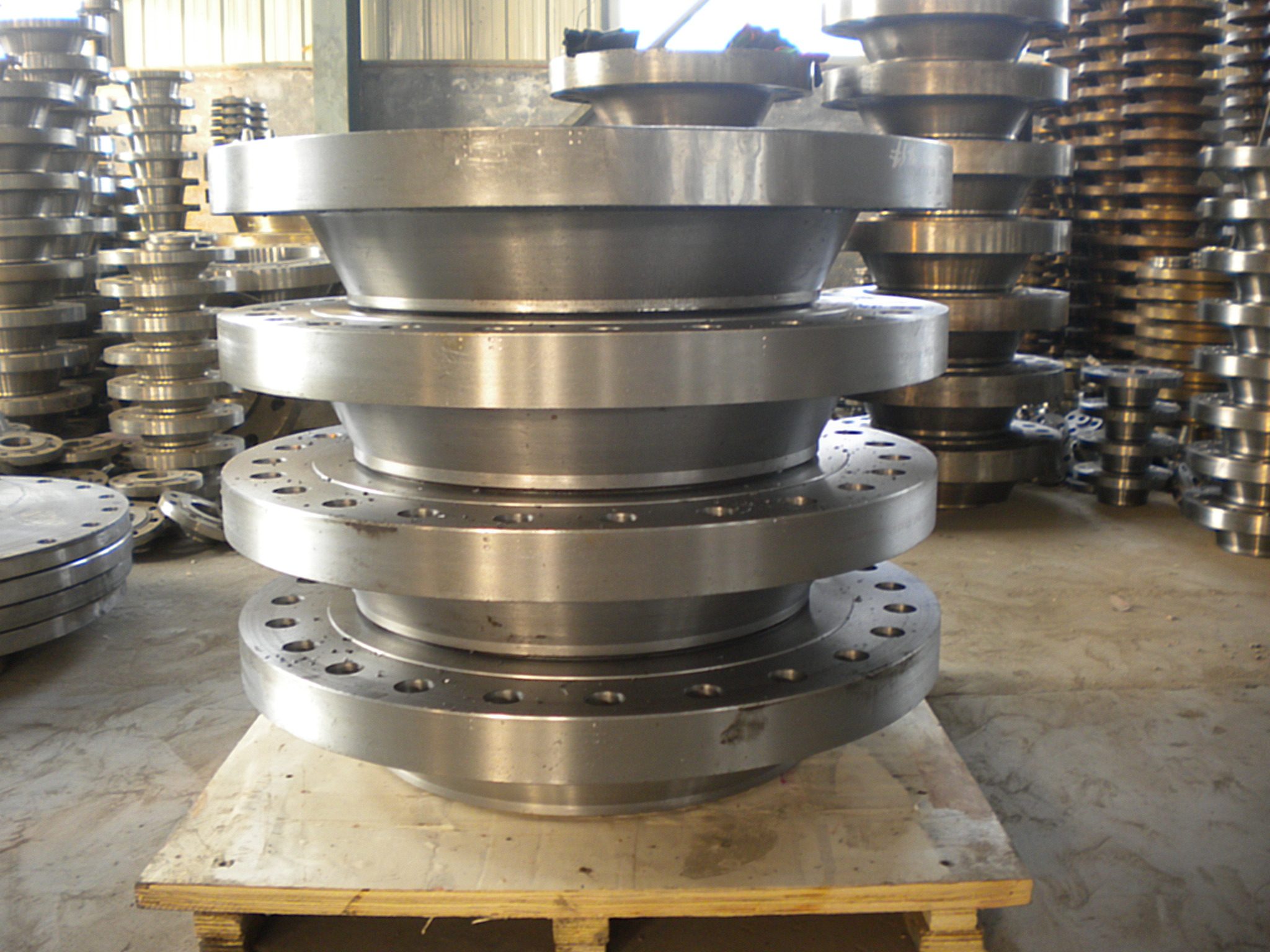 Air Duct ASTM A105 Galvanized Threaded Flange